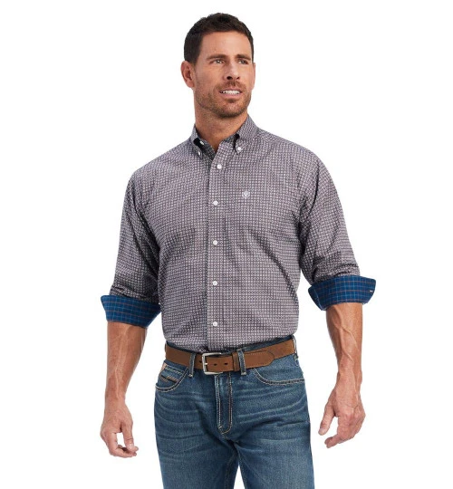 Men's Ariat Wrinkle Free Shirt Long Sleeve 2 Men's Ariat Wrinkle Free Shirt Long Sleeve - Image 2
